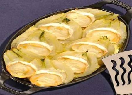 Gratin de fenouil au chèvre