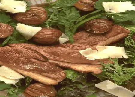 Magrets de canard en salade