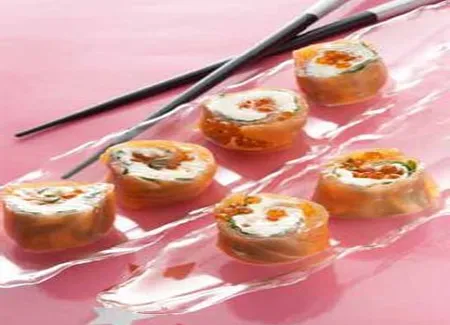 Makis de saumon fumé