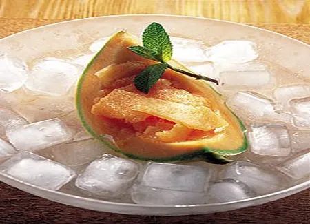 Melon glacé