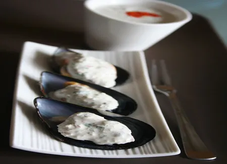 Moules sauce ravigote