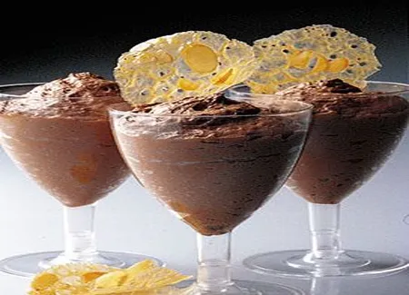 Mousse au chocolat amer