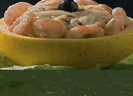 Pamplemousse aux crevettes