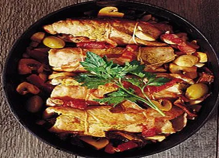 Paupiettes de veau aux olives