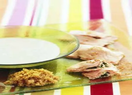Portefeuille de saumon aux blettes