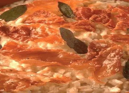 Risotto au lait de sauge