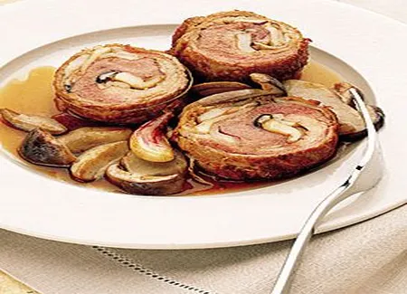 Rissoles de caneton aux cèpes