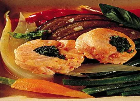 Roulé de saumon sauvage