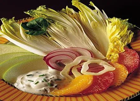 Salade d'endives aux fruits