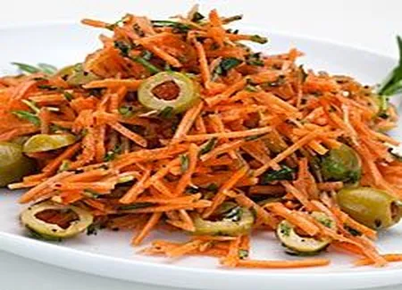 Salade de carottes aux herbes
