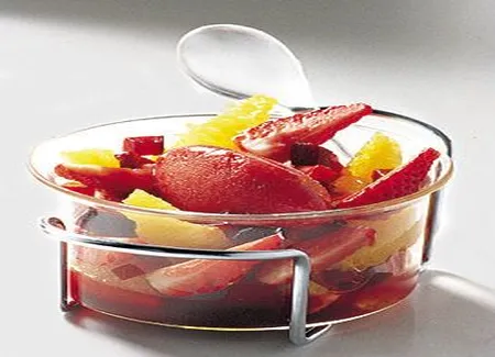 Salade de fraises et betteraves à l'orange