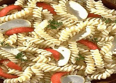 Salade de pâtes tomate et chèvre