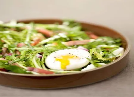 Salade de pissenlit de ma grand-mère