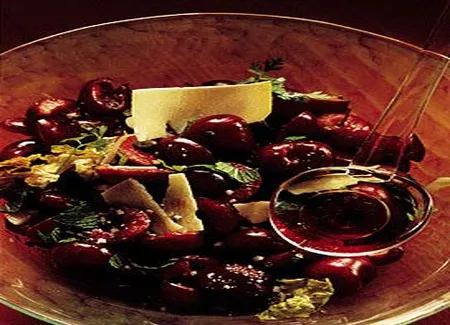 Salade fraîcheur aux cerises