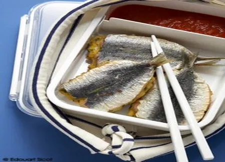 Sardines en sandwiches