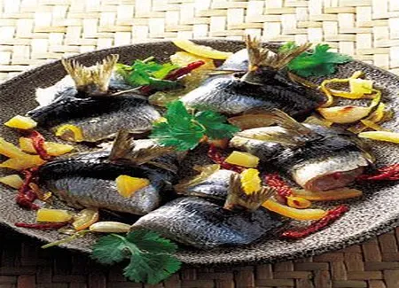 Sardines fraîches aux citrons confits