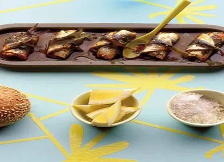 Sardines à la chermoula