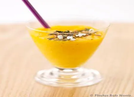 Smoothie thé-mangue
