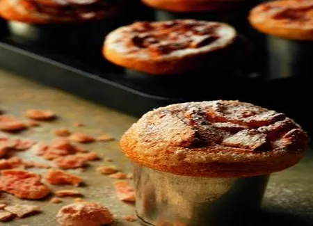Soufflés sucrés aux macarons