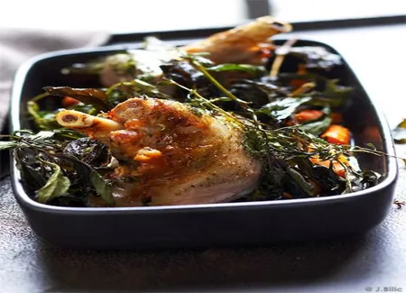 Souris d'agneau confites
