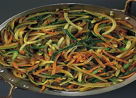 Spaghettis de légumes