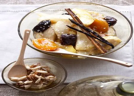 Tajine de fruits au miel