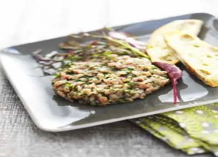 Tartare de veau aux herbes