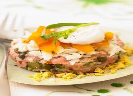 Tartare de veau de la pentecôte