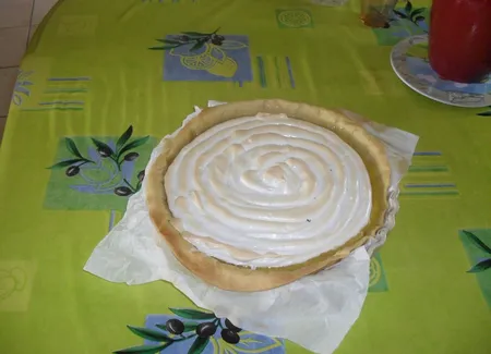 Tarte au citron meringuée douce