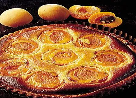 Tarte aux abricots et miel