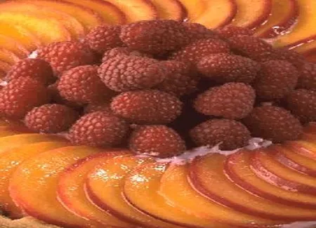 Tarte aux nectarines