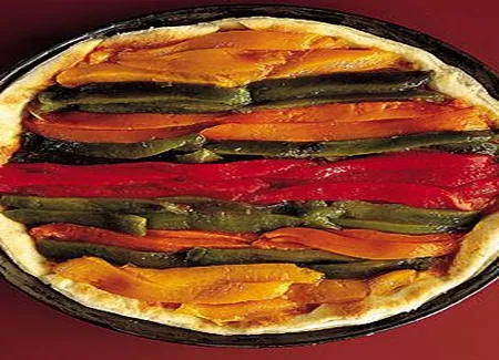 Tarte aux poivrons
