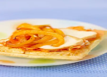 Tarte fine toute orange