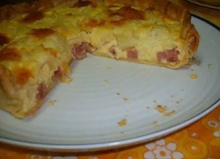 Tarte au jambon