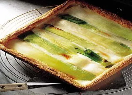 Tarte aux poireaux