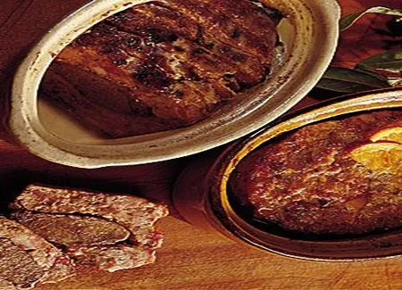 Terrine de canard à l'orange