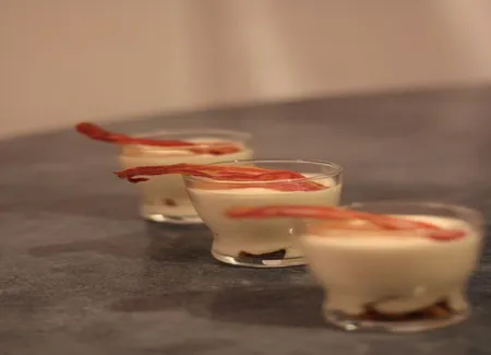 Tiramisu à la moutarde de noix