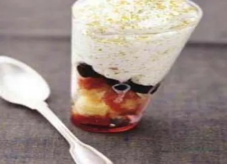 Trifle cerises-pistaches