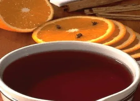 Vin chaud à l'orange