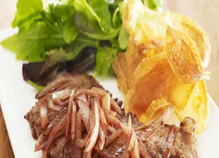 Bavette à l'échalote