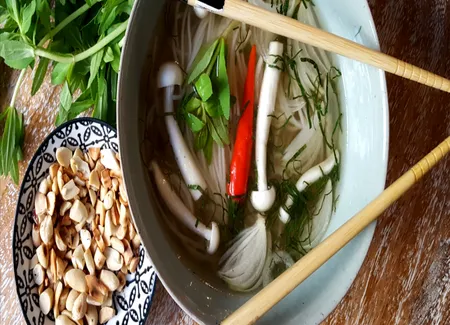 Bouillon thaï pimenté veggie