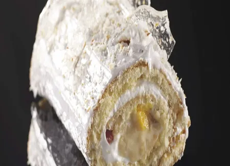 Bûche mangue-passion