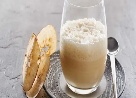 Chouppacino de crème prise à la pomme
