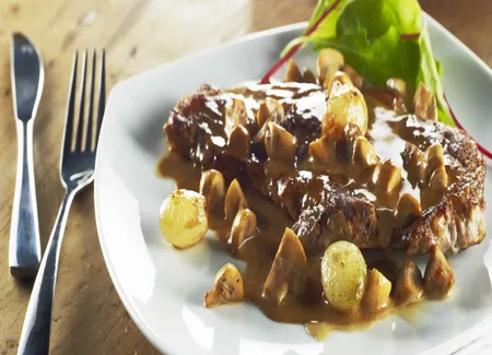 Côte de veau normande