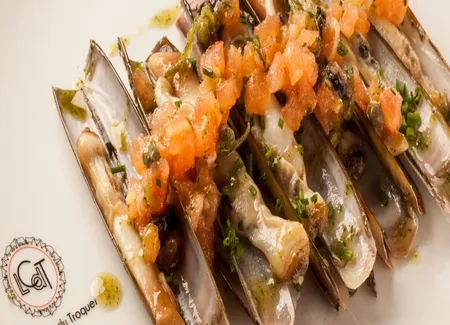 Couteaux à la plancha