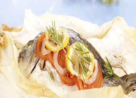 Daurade royale en papillote