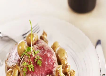 Filet de bœuf, sauce madère