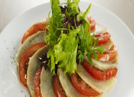 Fine salade d'artichauts