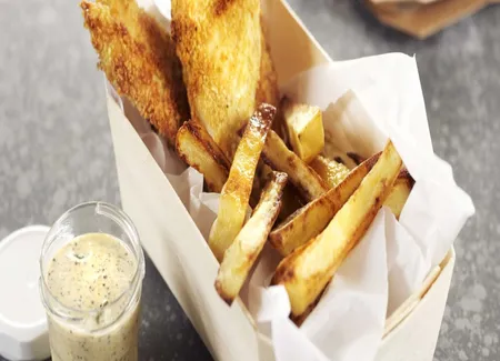 Fish'n'chips, sauce tartare