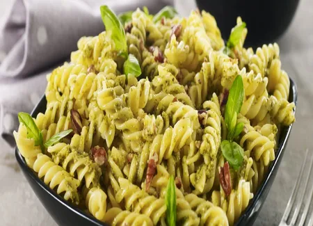Fusilli au pesto